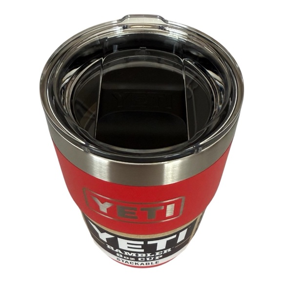 Yeti 8 oz Rambler Stackable Cup Rescue Red - Picture 2 of 3